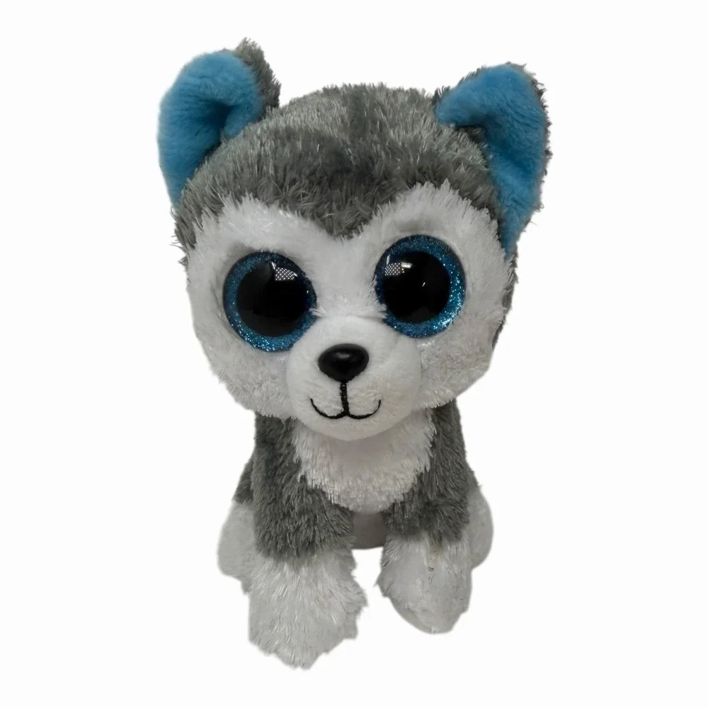 TySilk Beanie Boos Slush Husky Dog Puppy Plush 6